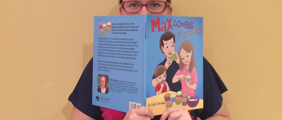 Ligia Carvalho e seu “Max loves Cupcakes”: Um livro para divertir e ensinar os pequenos